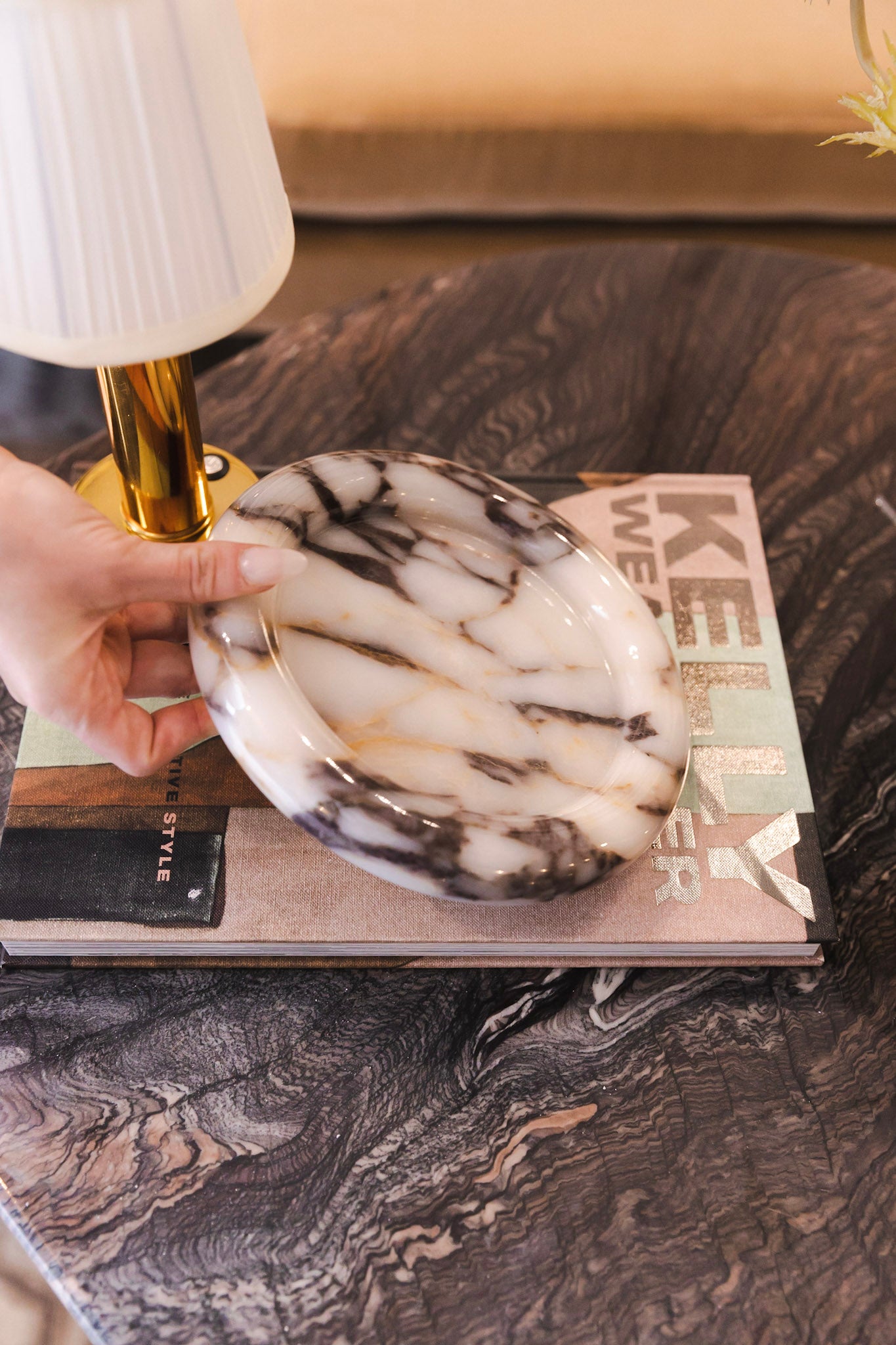 Calacatta Marble Catchall Tray