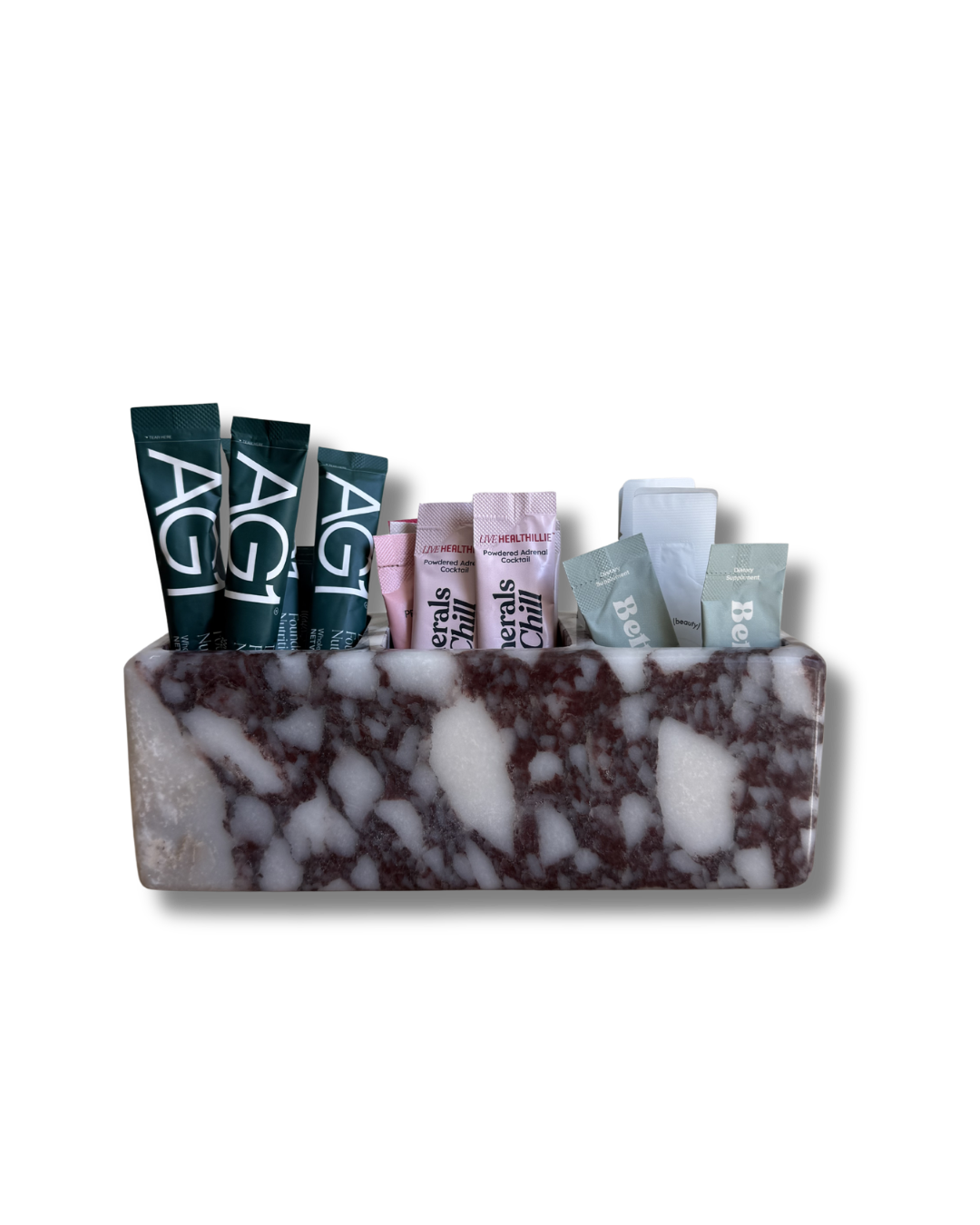 Marble Supplement Organizer